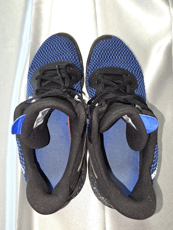 Men\'s  Blue and Black Athletic Sneakers - Breathable Comfort